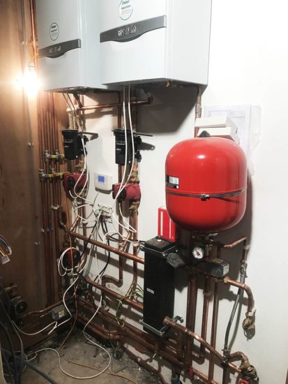 Gas and heating system, Borehamwood, London